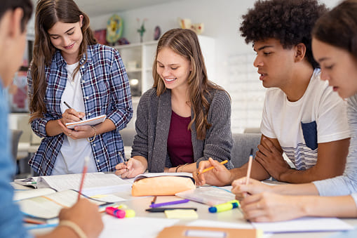 "Image illustrating the importance of taking breaks to alleviate exam stress. A student stepping away, engaging in relaxation activities, fostering mental well-being for improved focus and performance."