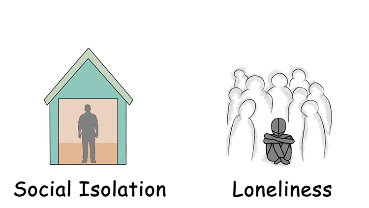 A lone student isolated from social interactions, conveying a sense of loneliness and solitude. Recognizing and addressing social isolation is essential for creating a more inclusive and supportive educational environment.