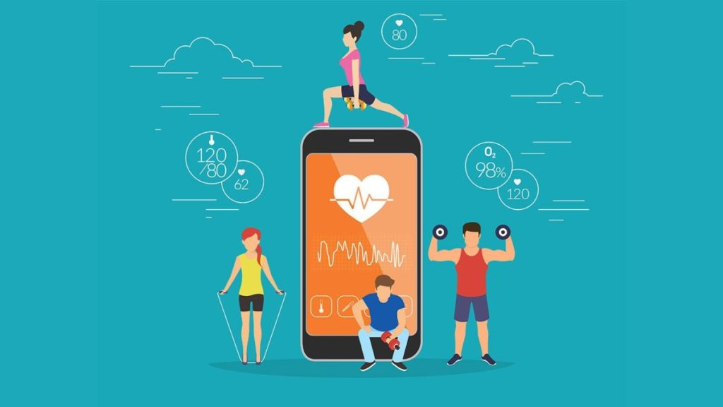 Image: Smartphone screen displaying free productivity apps for physical health, featuring workout trackers, nutrition guides, and wellness tools. Enhance your well-being effortlessly with these resources.