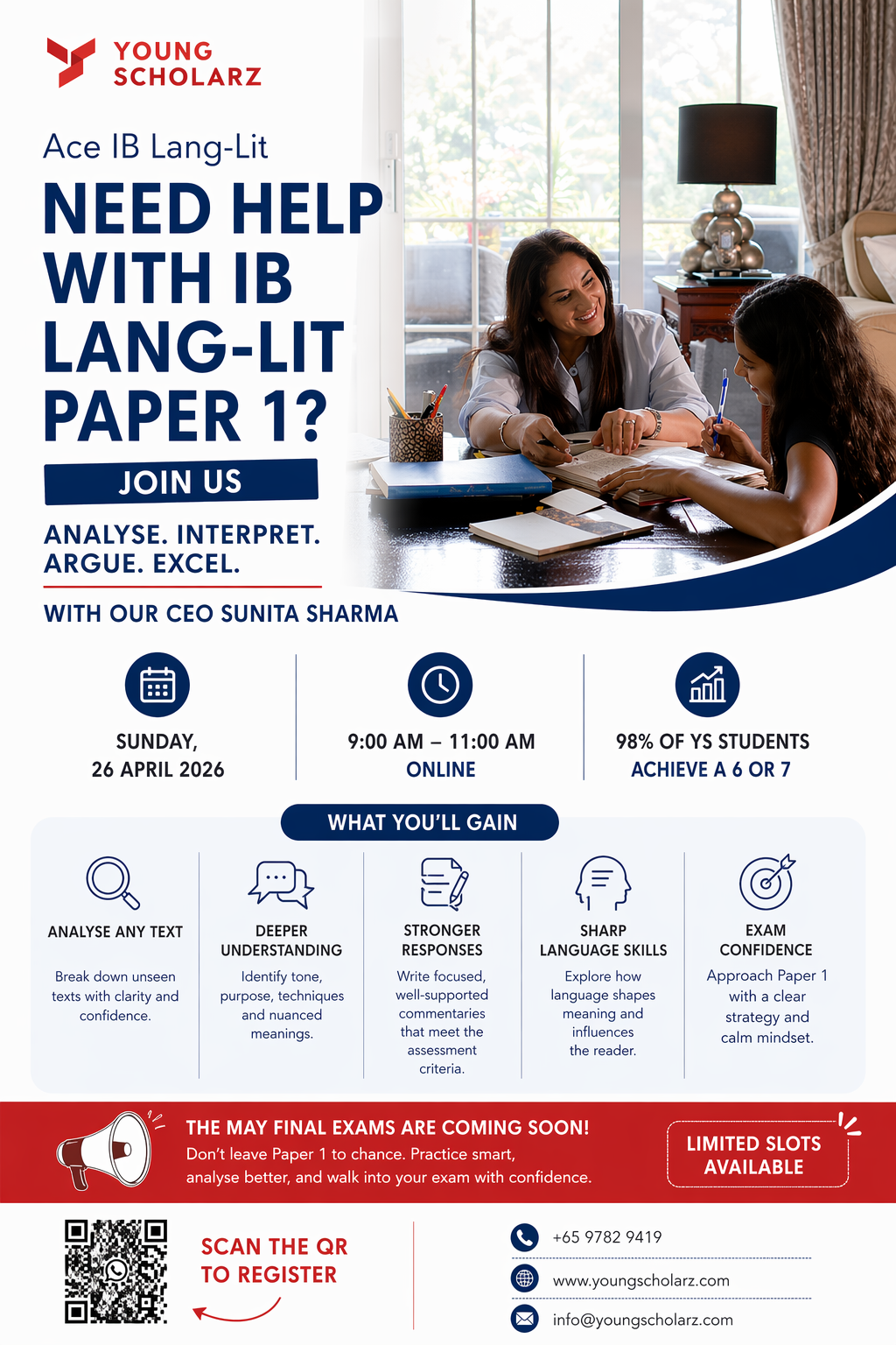 IB Lang-Lit Paper 1 Masterclass