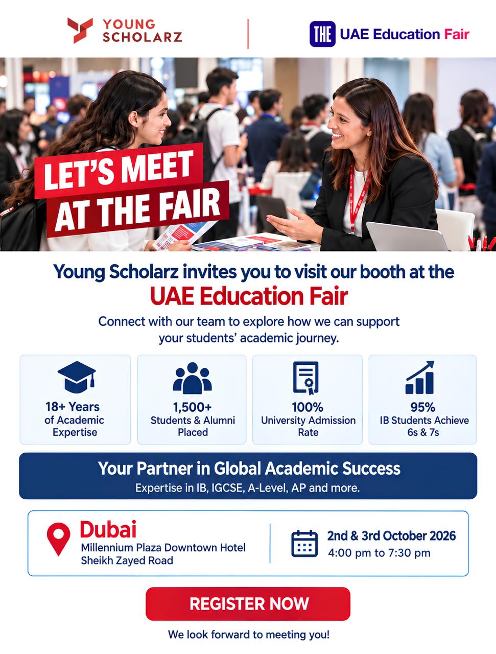 Meet Young Scholarz at the UAE Education Fair